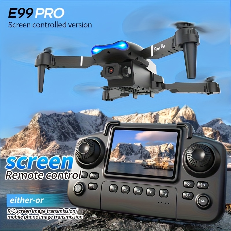 طائرة E99 PRO MAX بدون طيار قا - مراجعة Rc Helicopter Case وسعره