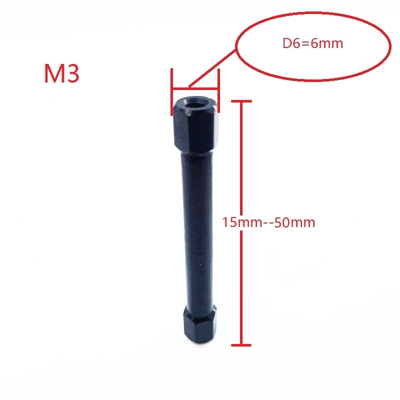 10 قطعة M3x15-100mm D6 الخارجي - مراجعة Rc Helicopter Coaxial وسعره