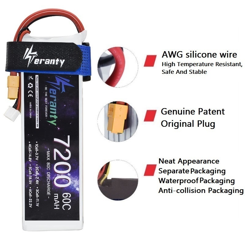 ترقية 7200MAH 7.4 فولت 60C يبو - مراجعة Rc Helicopter Coaxial وسعره