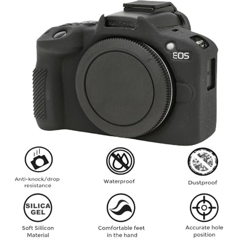 غطاء حماية سيليكون R50 للكامير - مراجعة Canon Camera Eos R50 وسعره