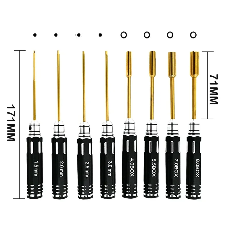 مجموعة مفكات سداسية RC - طقم م - مراجعة Rc Helicopter Tool Kit وسعره