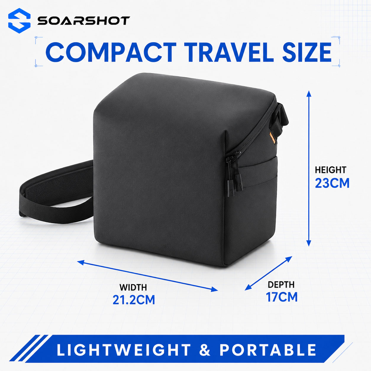 حقيبة حمل SOARSHOT لنظارات DJI - مراجعة Rc Helicopter Bag وسعره