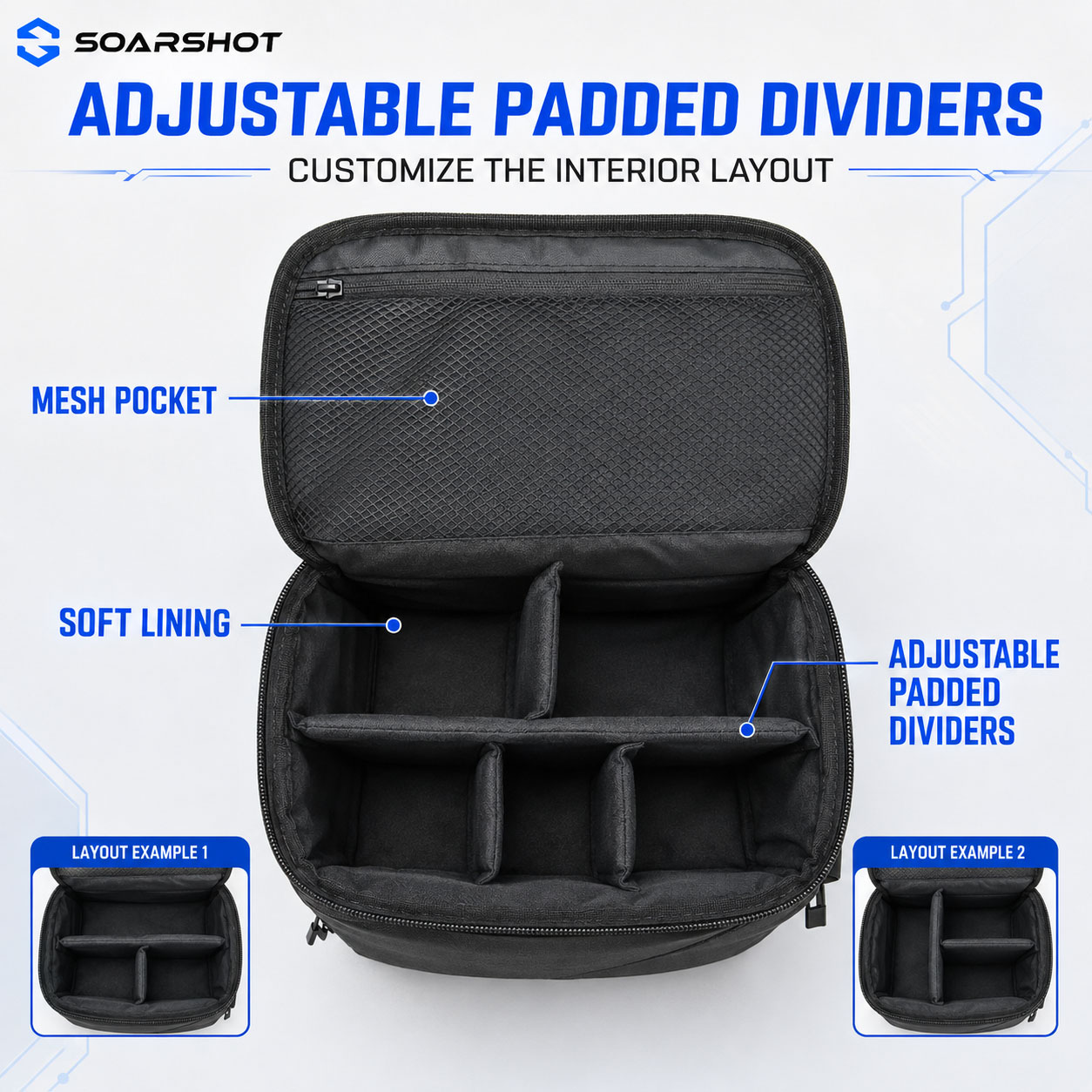 حقيبة حمل SOARSHOT لنظارات DJI - مراجعة Rc Helicopter Bag وسعره